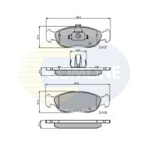 COMLINE CBP0570 - PASTILLAS FRENO