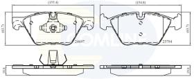COMLINE CBP06075 - PASTILLAS FRENO