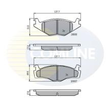 COMLINE CBP0703 - PASTILLAS FRENO