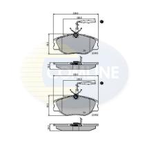 COMLINE CBP11001 - PASTILLAS FRENO