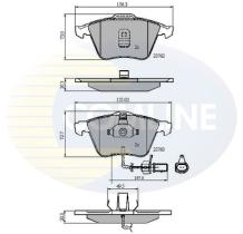 COMLINE CBP11200 - PASTILLAS FRENO