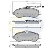 COMLINE CBP11621 - PASTILLAS FRENO