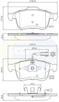 COMLINE CBP12032 - PASTILLAS FRENO