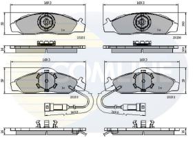 COMLINE CBP1581 - PASTILLAS FRENO