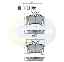 COMLINE CBP1797 - PASTILLAS FRENO