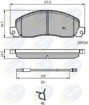 COMLINE CBP21048 - PASTILLAS FRENO