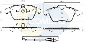 COMLINE CBP22002 - PASTILLAS FRENO