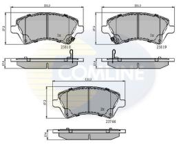 COMLINE CBP31154 - PASTILLAS FRENO