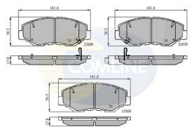 COMLINE CBP31194 - PASTILLAS FRENO