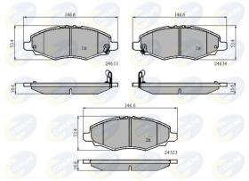 COMLINE CBP31508 - PASTILLA FRENO TOYOTA COMMERCIAL HI