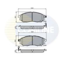 COMLINE CBP31524 - PASTILLAS FRENO