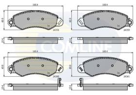 COMLINE CBP31544 - PASTILLA