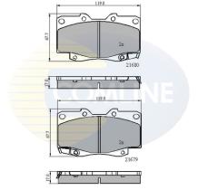 COMLINE CBP31574 - PASTILLAS FRENO