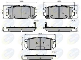 COMLINE CBP31743 - PASTILLA