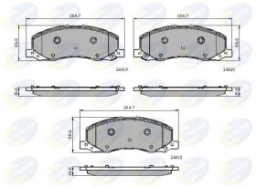 COMLINE CBP32003 - PASTILLAS FRENO