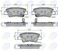 COMLINE CBP32023 - PASTILLAS FRENO