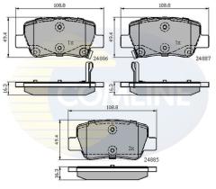 COMLINE CBP32026 - PASTILLAS FRENO