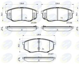 COMLINE CBP32194 - PASTILLAS FRENO