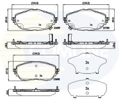 COMLINE CBP32207 - PASTILLAS FRENO