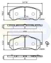 COMLINE CBP32232 - PASTILLAS FRENO