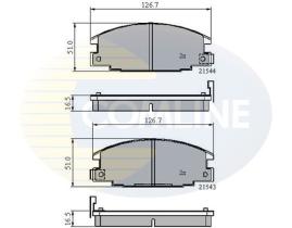 COMLINE CBP3322 - PASTILLAS FRENO