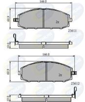 COMLINE CBP3777 - PASTILLAS FRENO