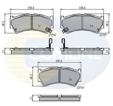 COMLINE CBP3883 - PASTILLAS FRENO