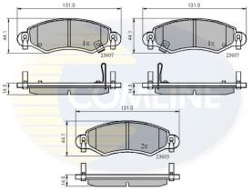COMLINE CBP3893 - PASTILLAS FRENO