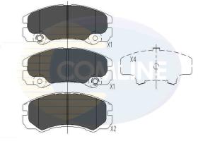 COMLINE CBP41241 - PASTILLAS FRENO