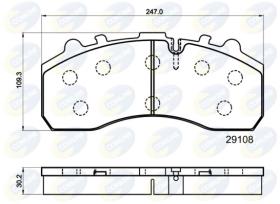 COMLINE CBP9042MK - PASTILLAS FRENO