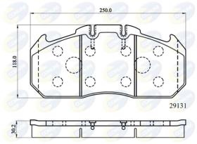 COMLINE CBP9058MK - PASTILLAS FRENO