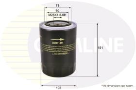 COMLINE CMB11351 - FILTRO ACEITE