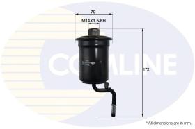 COMLINE CTY13040 - FILTRO COMBUSTIBLE