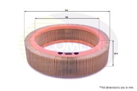 COMLINE EAF062 - FILTRO AIRE