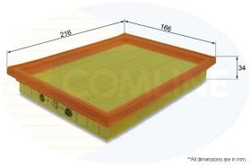 COMLINE EAF418 - FILTRO AIRE