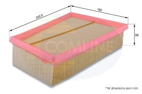 COMLINE EAF599 - FILTRO AIRE