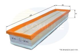 COMLINE EAF628 - FILTRO AIRE