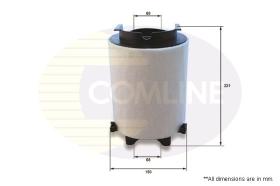 COMLINE EAF713 - FILTRO AIRE