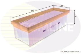 COMLINE EAF801 - FILTRO AIRE