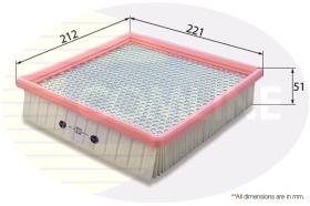 COMLINE EAF901 - FILTRO AIRE