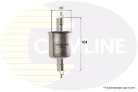 COMLINE EFF010 - FILTRO COMBUSTIBLE