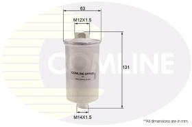 COMLINE EFF033 - FILTRO COMBUSTIBLE