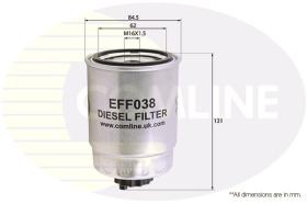 COMLINE EFF038 - FILTRO COMBUSTIBLE