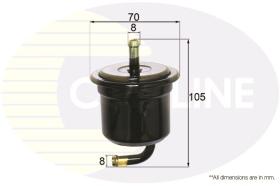 COMLINE EFF051 - FILTRO COMBUSTIBLE