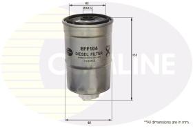 COMLINE EFF104 - FILTRO COMBUSTIBLE