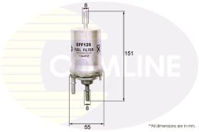 COMLINE EFF129 - FILTRO COMBUSTIBLE