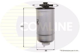 COMLINE EFF130 - FILTRO COMBUSTIBLE