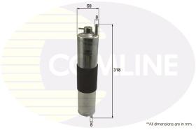 COMLINE EFF140 - FILTRO COMBUSTIBLE