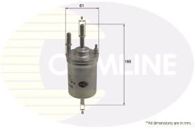 COMLINE EFF144 - FILTRO COMBUSTIBLE