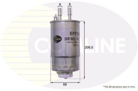 COMLINE EFF156 - FILTRO COMBUSTIBLE